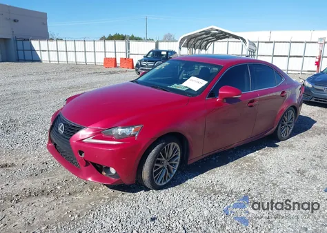 2014 Lexus Is 250 from USA, damaged, VIN JTHCF1D25E5013848